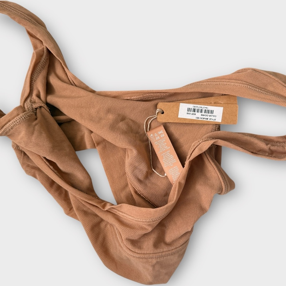 SKIMS Summer Mesh Scoop Bralette – Sienna (NWT, XXS) - Picture 9 of 9